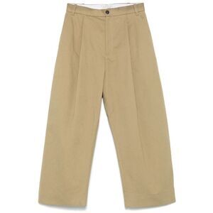 Studio Nicholson Neutrals Trousers - Wide-Leg Trousers Men
